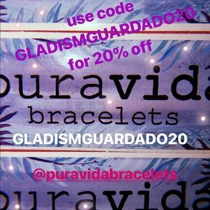 Use my promo code For 20% off all Puravida items!!